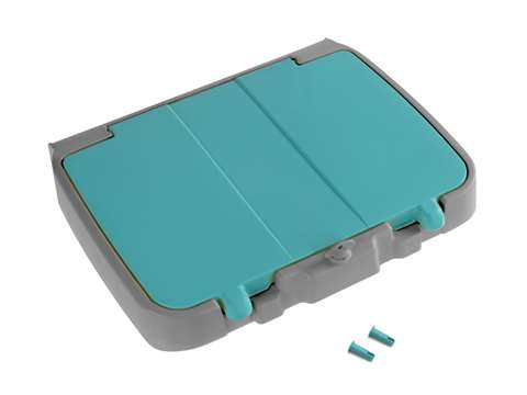 Couvercle + porte-sac à déchets pour chariots