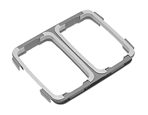 Insert porte-sac, format 1/2-1/2