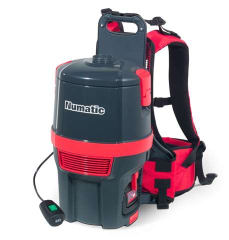 Numatic, aspirateur à dos RSB150-NX( batterie incl.)