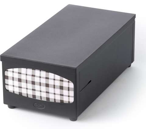 Distributeur de serviettes, noir