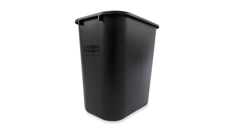 Afvalbak, 26,6l - zwart