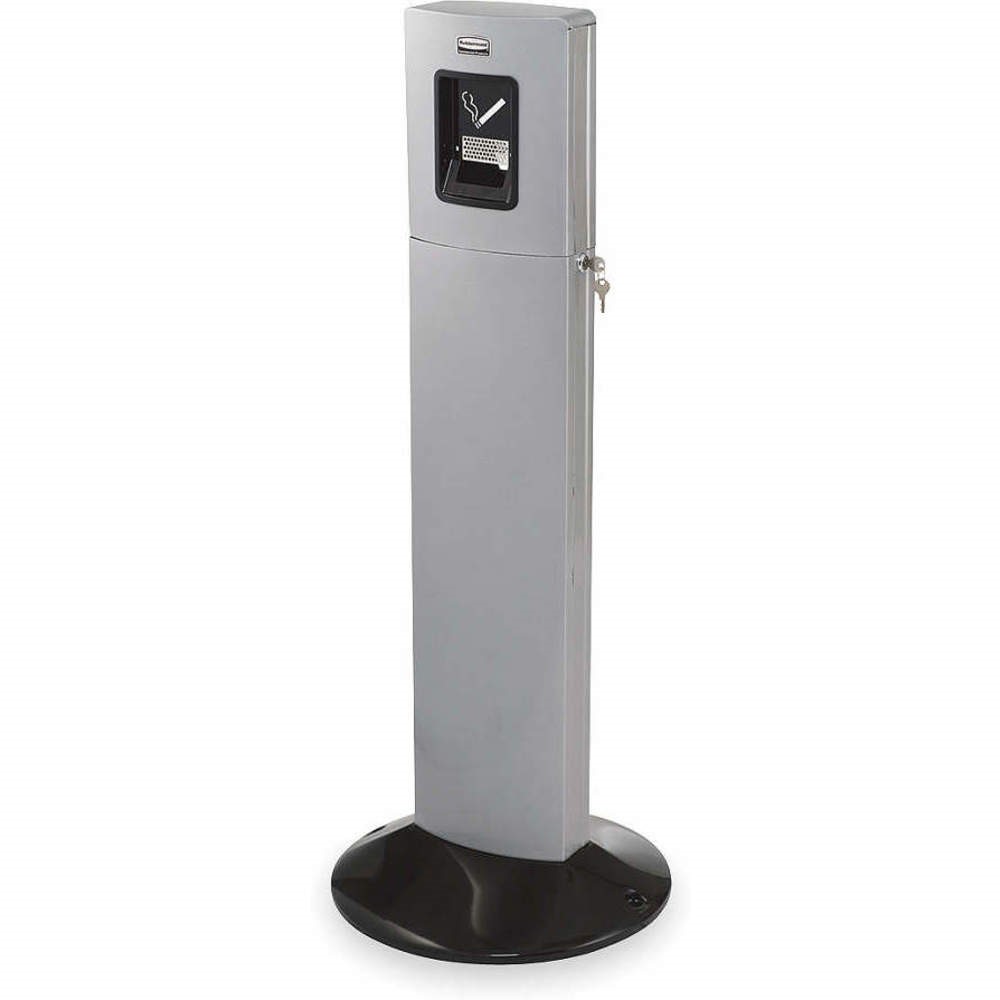 Metropolitan Smokers, colonne à mégots - argent