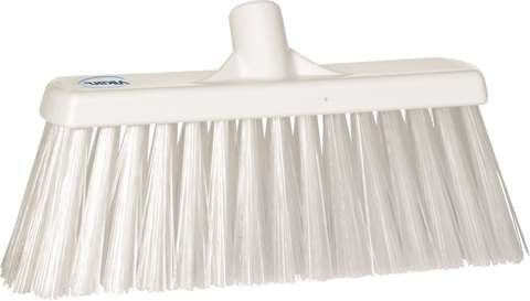 Vikan, brosse de rue - fibres dures - 30cm - blanc