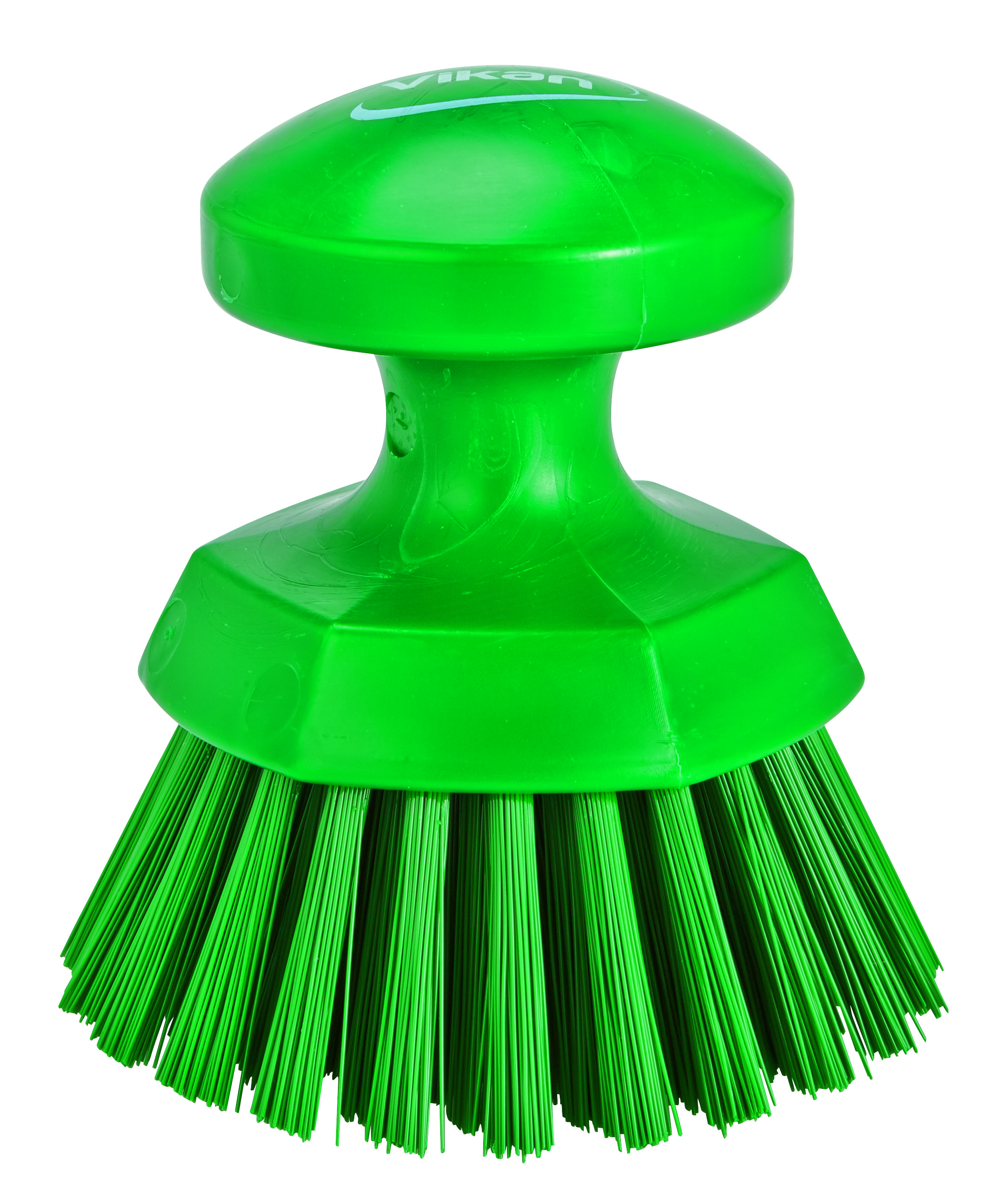 Vikan, ronde werkborstel - groen