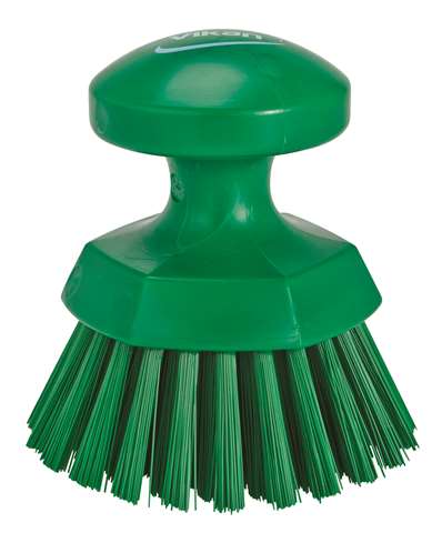 Vikan, ronde werkborstel - groen