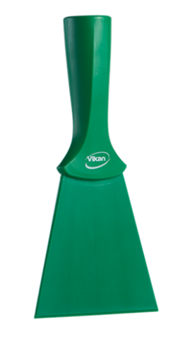 Vikan, grattoir à main - 10cm - vert