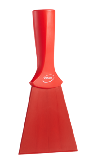 Vikan, handschraper - 10cm - rood