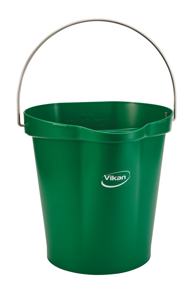Vikan, seau - 12l - vert