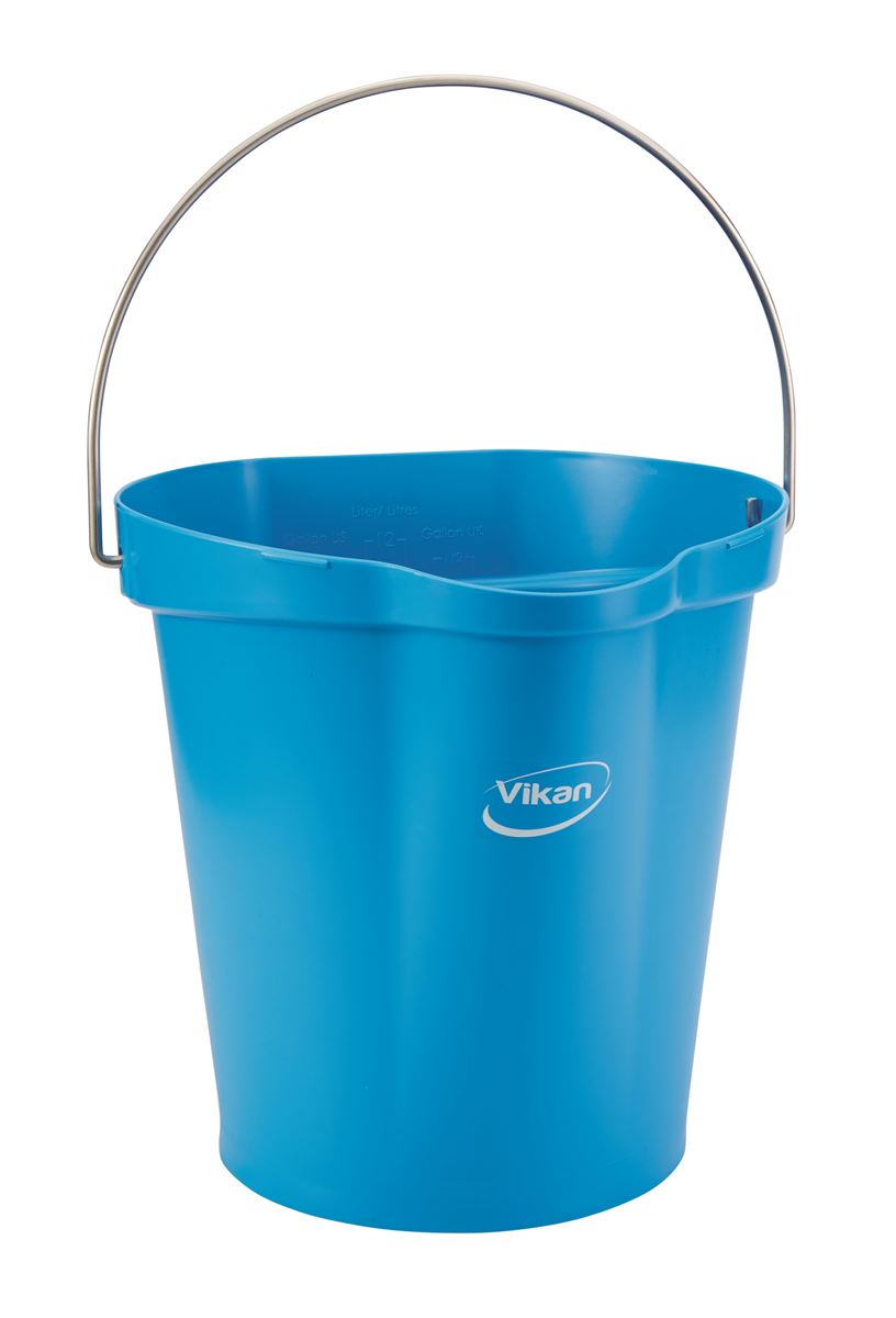 Vikan, seau - 12l - bleu