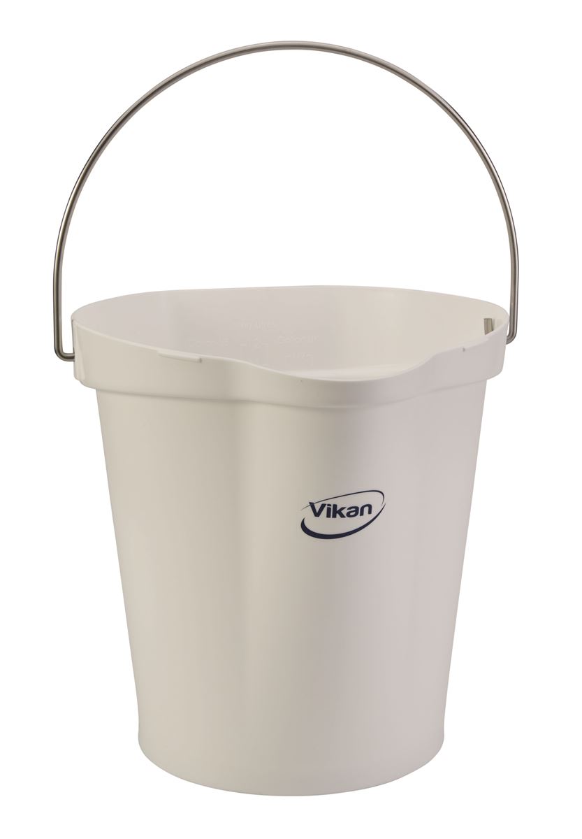 Vikan, seau - 12l - blanc