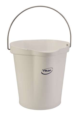 Vikan, seau - 12l - blanc