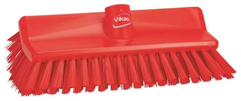 Vikan, balai-brosse Hi-Lo - medium - 24,5cm - rouge