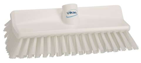 Vikan, balai-brosse Hi-Lo - medium - 24,5cm - blanc