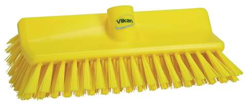 Vikan, balai-brosse Hi-Lo - medium - 24,5cm - jaune