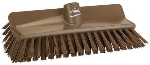 Vikan, balai-brosse Hi-Lo - medium - 24,5cm - brun