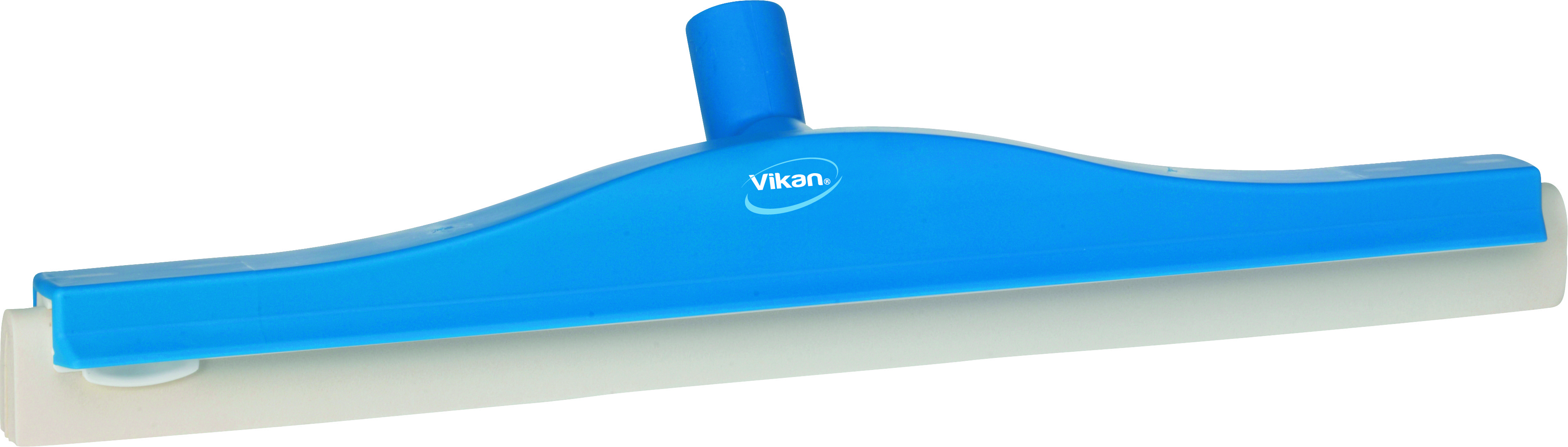 Vikan, raclette pivotante - mousse blanche - 50cm - bleue