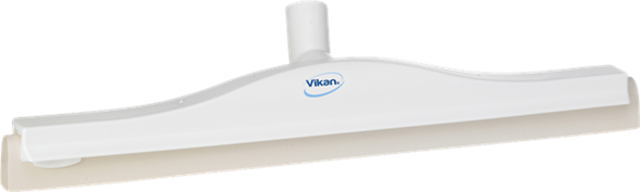 Vikan, raclette pivotante - mousse blanche - 50cm - blanche