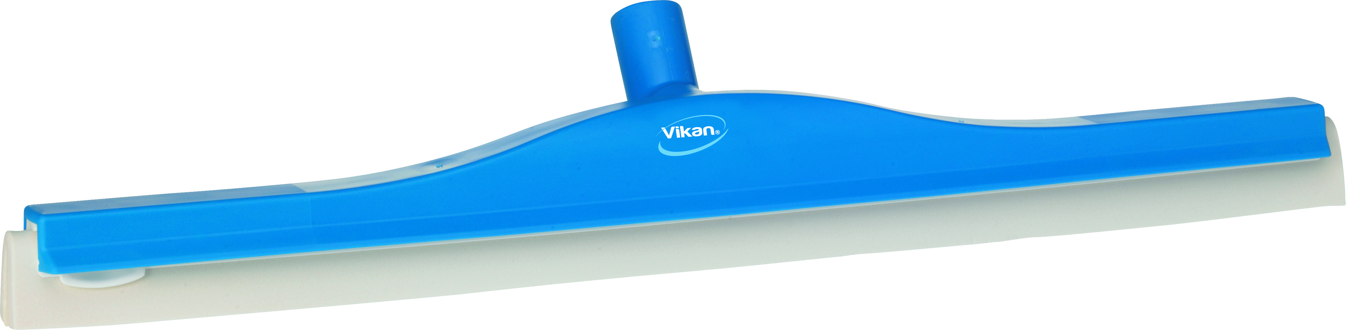 Vikan, raclette pivotante - mousse blanche - 60cm - bleue