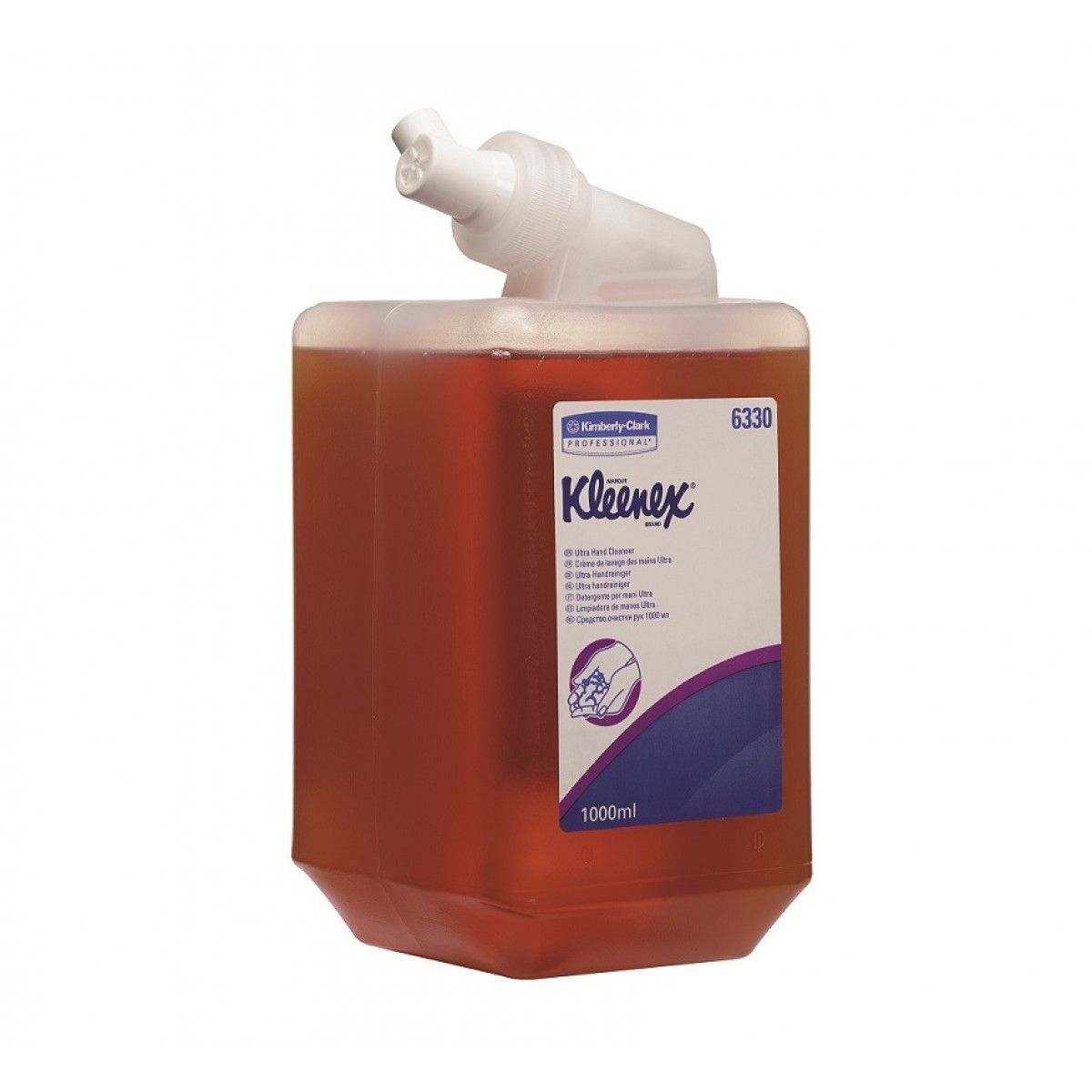 Kleenex Ultra, savon mains - ambre