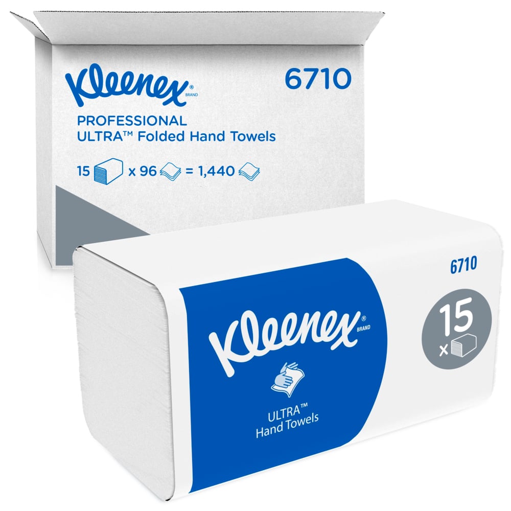 Kleenex Ultra, handdoek interfold - 3-laag - wit