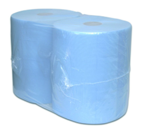 Rouleau d'essuyage, 2-plis - bleu