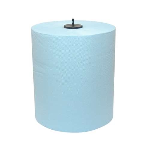 Handdoekrol Euro Matic Eco, 2-laags - blauw