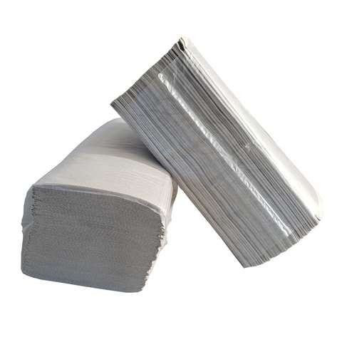 Handdoek zigzag Eco, 2-laags - recycled - naturel