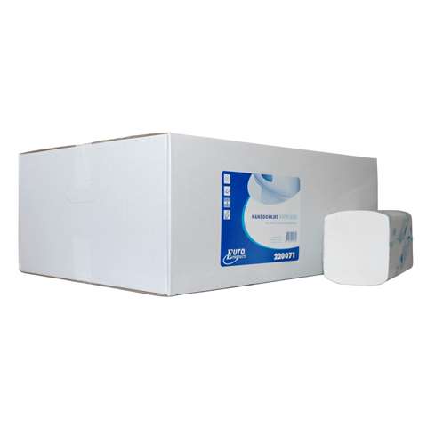 Handdoek interfold Eco, 2-laags - wit