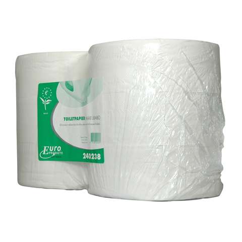 Papier toilette maxi jumbo Eco, 2 plis - blanc