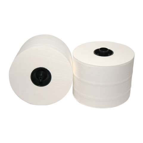 Toiletpapier met dop Eco, 3-laags - wit