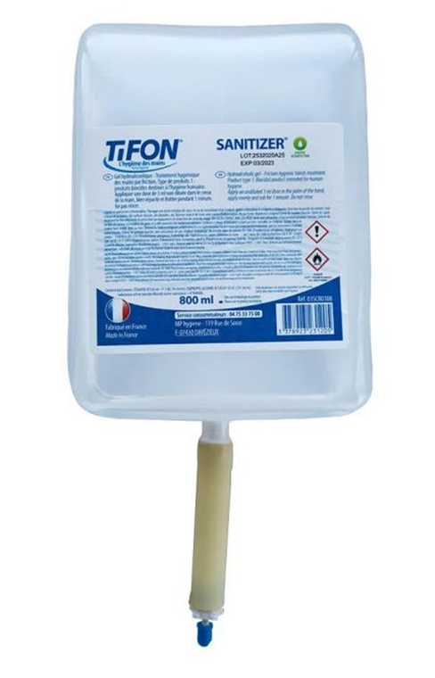 Tifon, handsanitizer gel