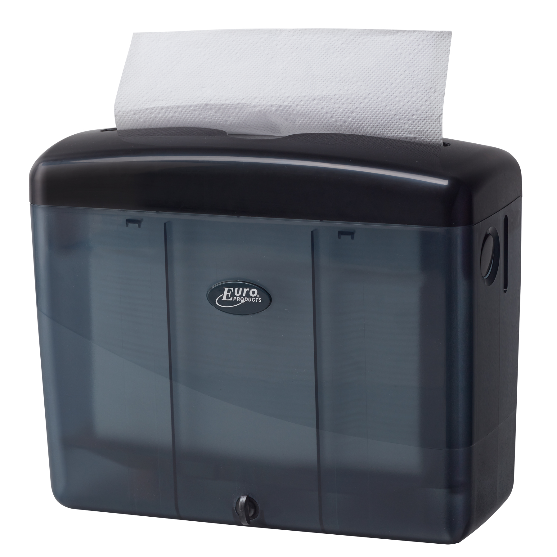 Pearl Black, handdoekdispenser tafelmodel