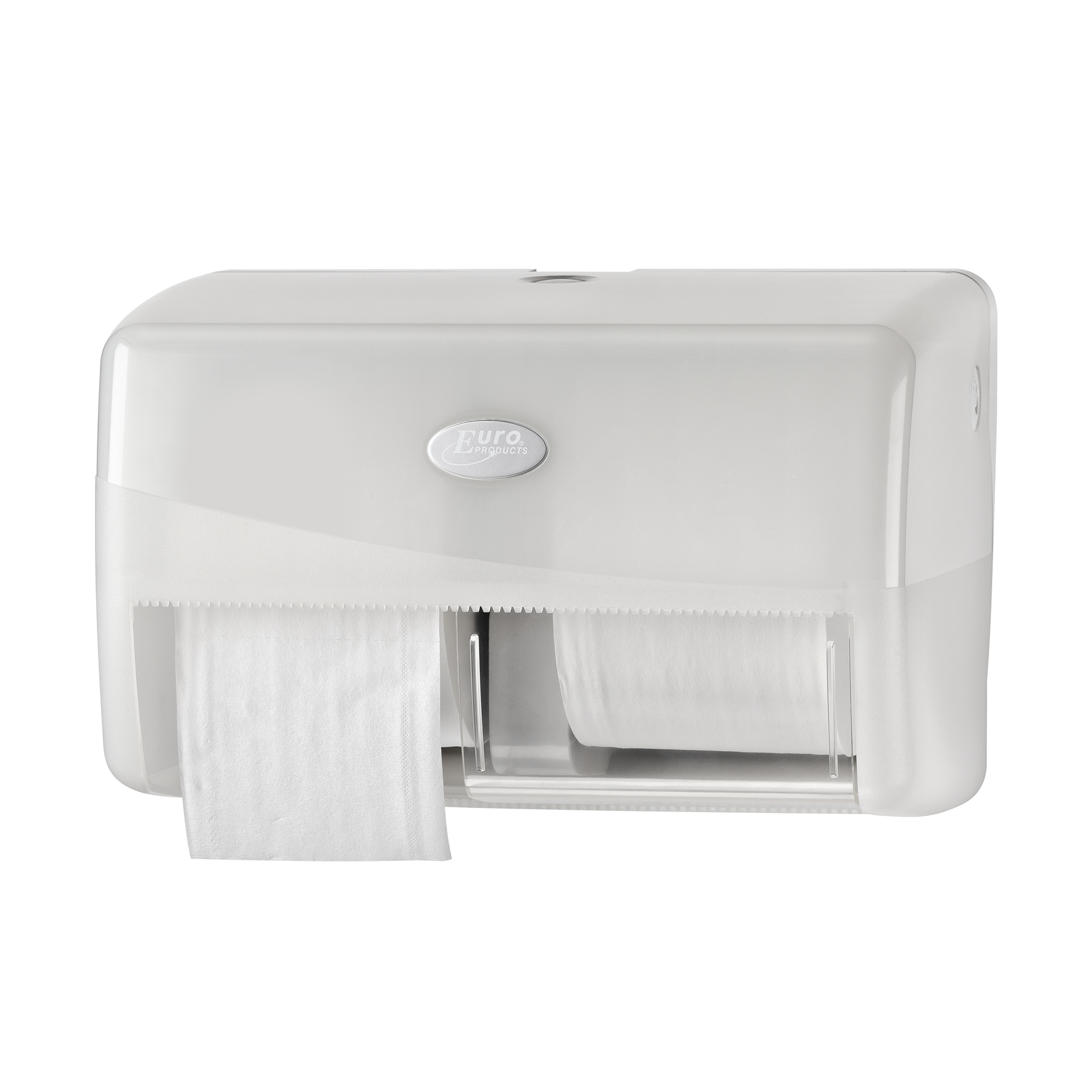 Pearl White, toiletroldispenser coreless - duo