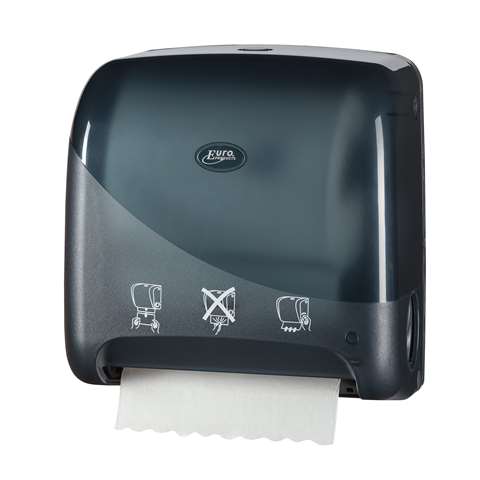 Pearl Black, handdoekroldispenser Mini Matic