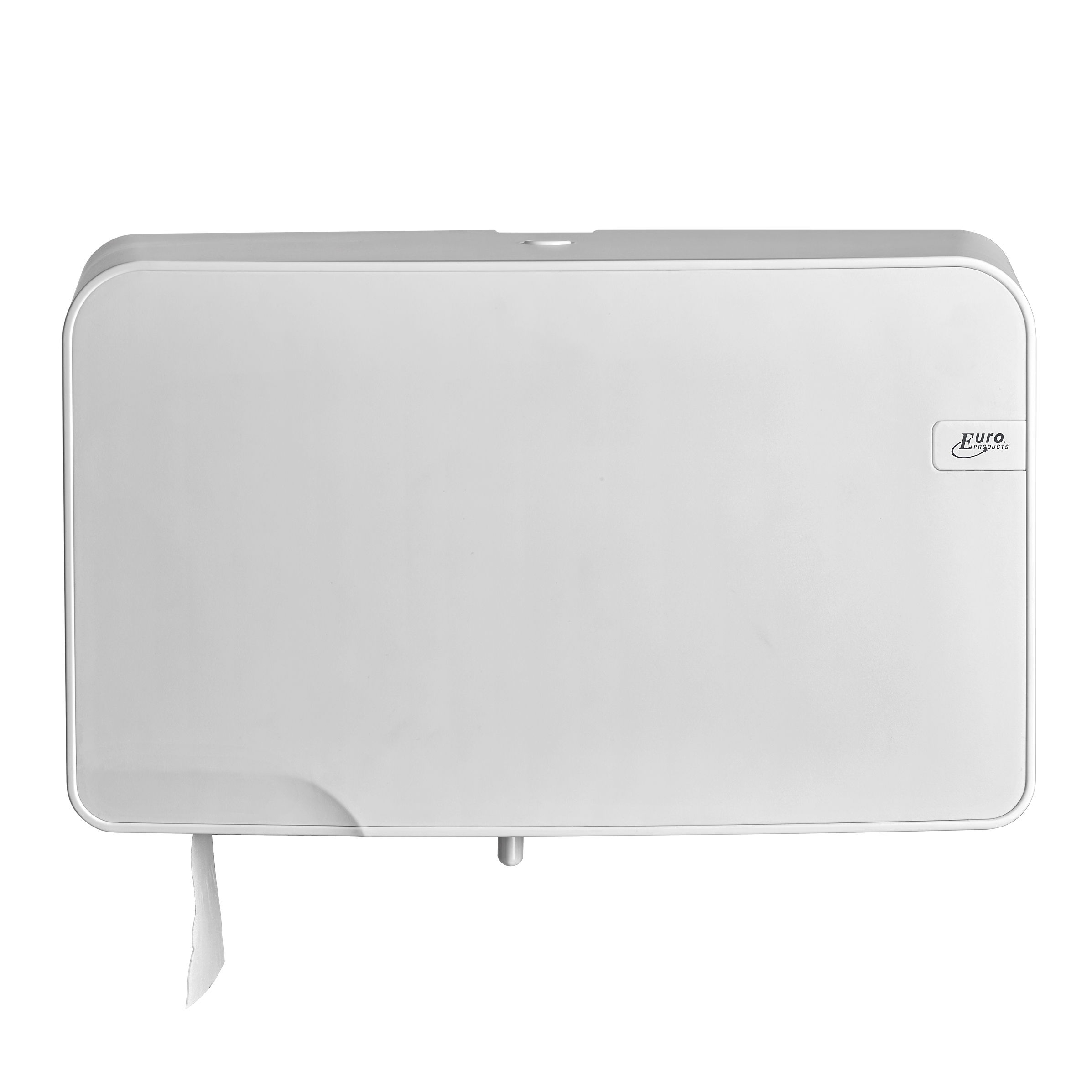 Quartz White, toiletrolhouder mini jumbo - duo