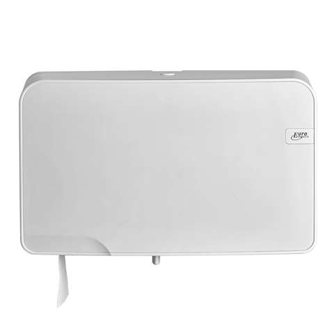 Quartz White, porte-roul. de papier toilette mini jumbo-duo
