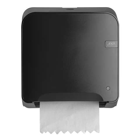 Quartz Black, handdoekroldispenser Mini Matic