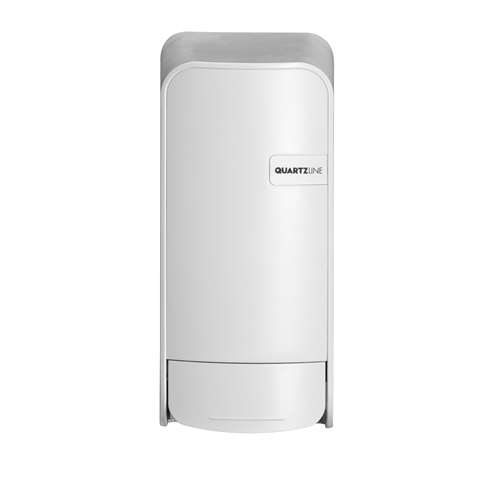 Quartz White, zeepdispenser bag-in-box (met reservoir)