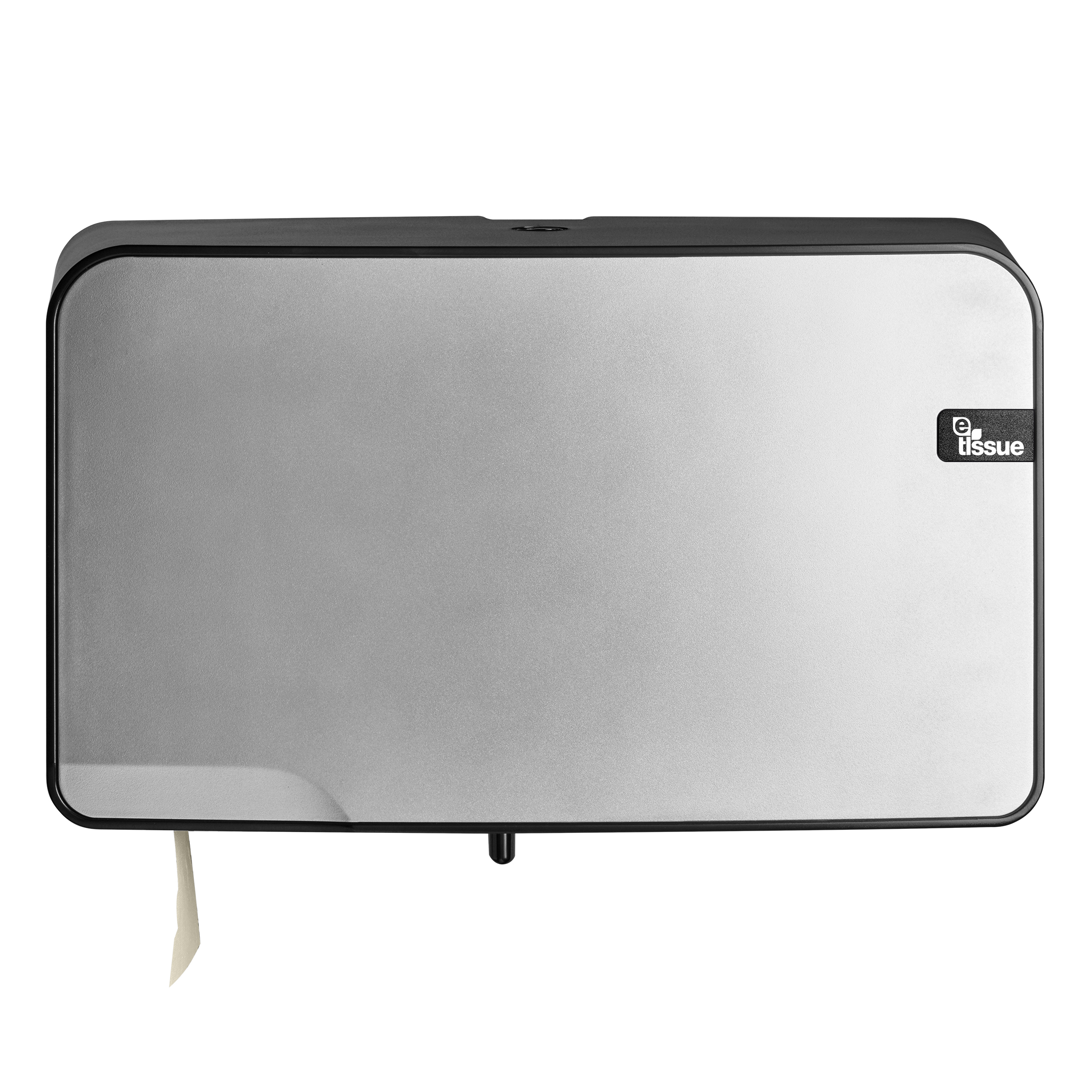 E-Tissue, Quartz Silver-distr. pap. toilette mini jumbo-duo