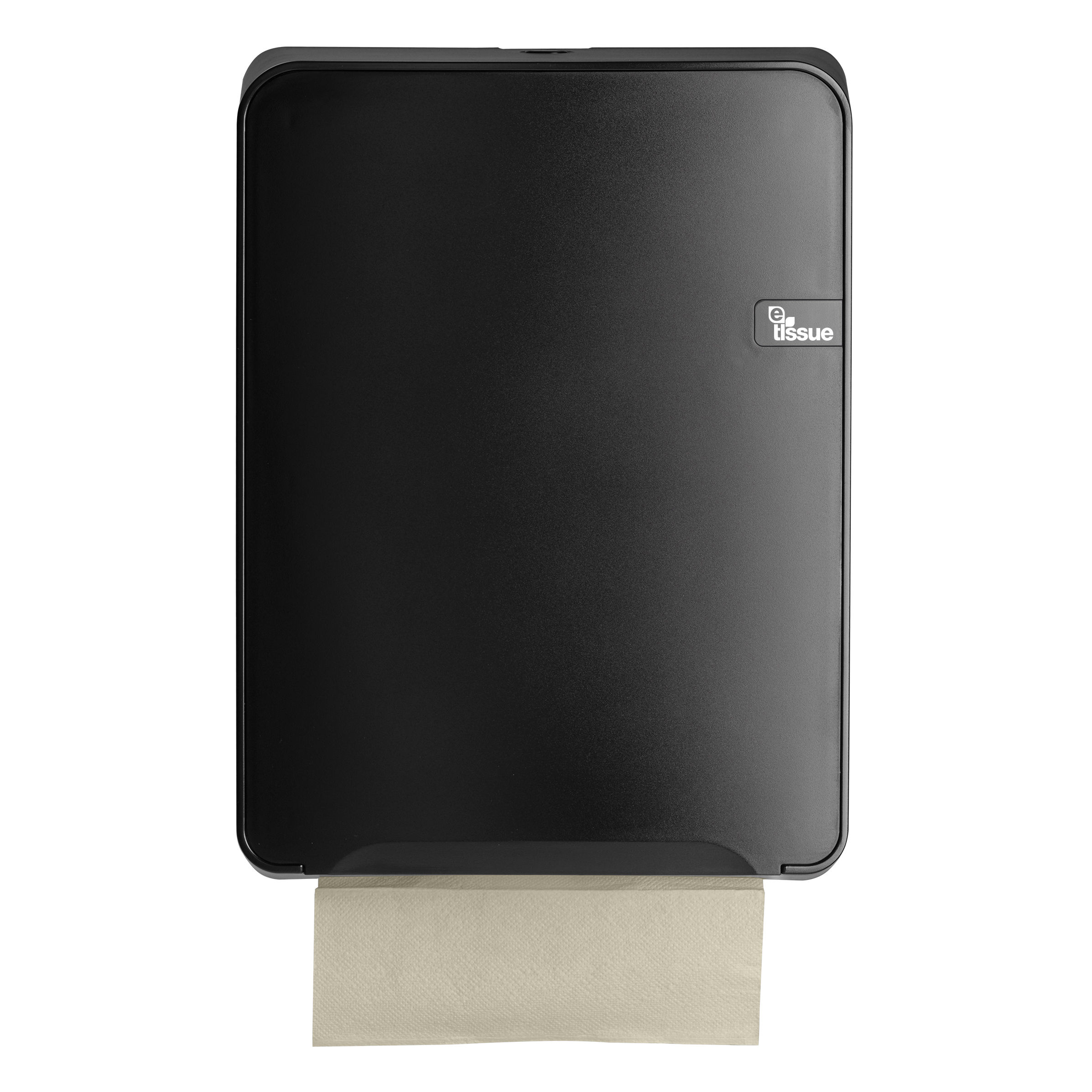 E-Tissue, Quartz Black - handdoekdispenser multifold