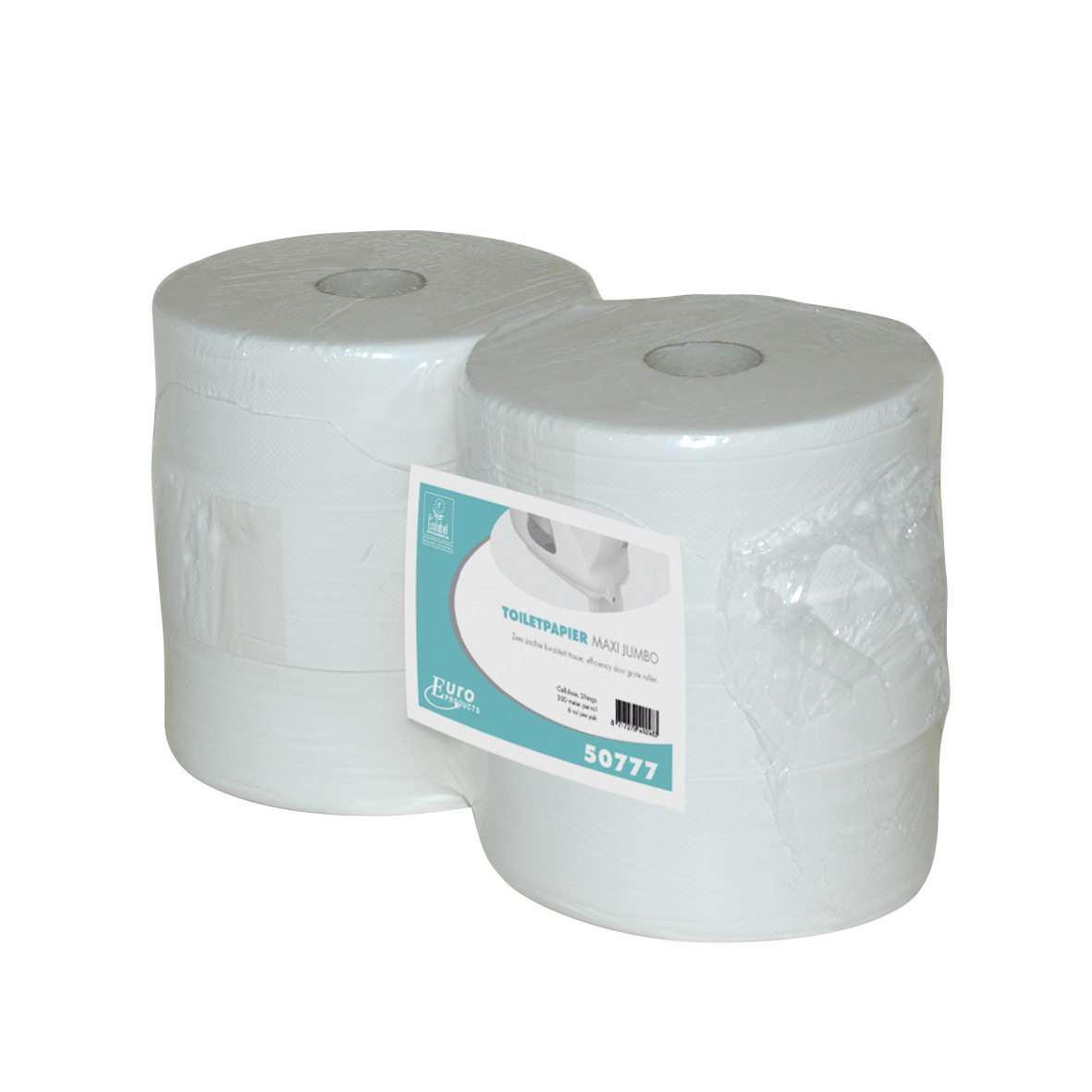 Toiletpapier maxi jumbo Eco, 2-laags - wit