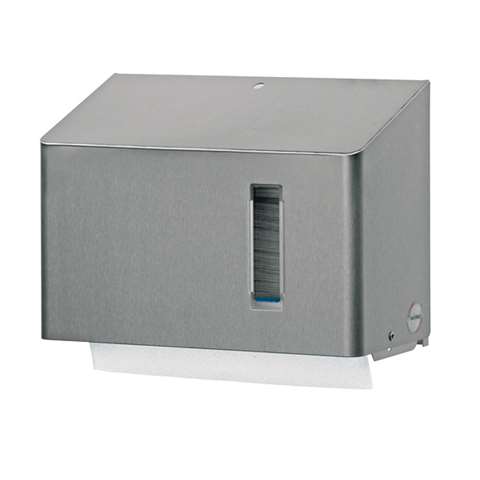 Santral, vouwhanddoekdispenser HSU1SE - geborst. rvs
