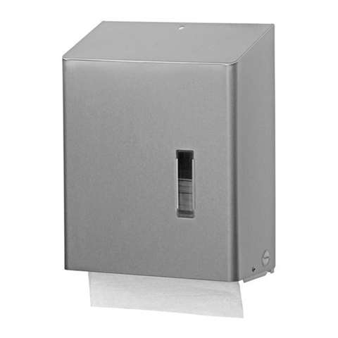 Santral, vouwhanddoekdispenser HSU31E, geborst. rvs