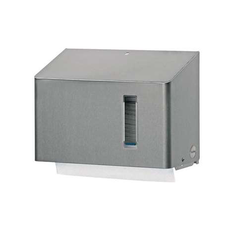 Santral, vouwhanddoekdispenser HSU15E - geborst. rvs