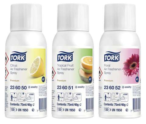 Tork Air Freshener Spray, Mixed Pack