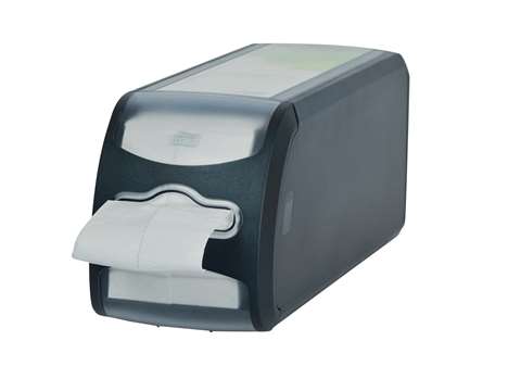 Tork Xpressnap Fit Counter Napkin Dispenser, zwart