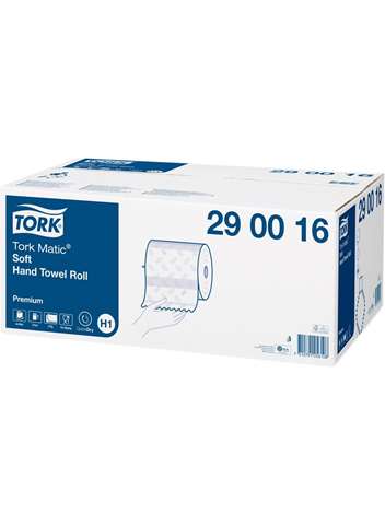 Tork Matic® Soft Hand Towel Roll, 2 plis - blanc