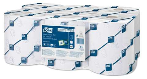 Tork Hand Towel Roll for Man. Dispenser, 2 plis - blanc