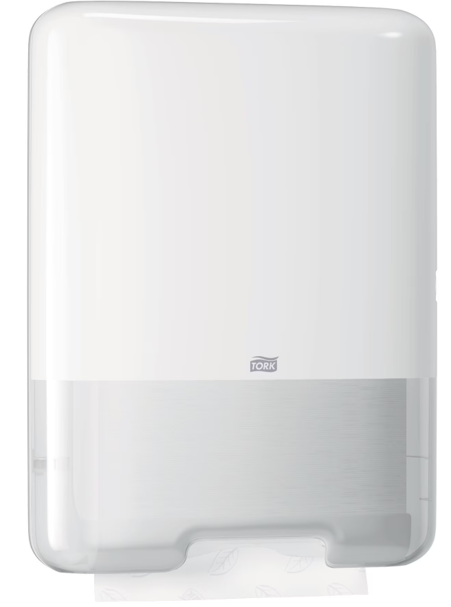 Tork Z-vouw/C-vouw Handdoek Dispenser H3, wit