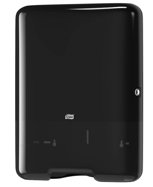 Tork Z-vouw/C-vouw Handdoek Dispenser H3, zwart